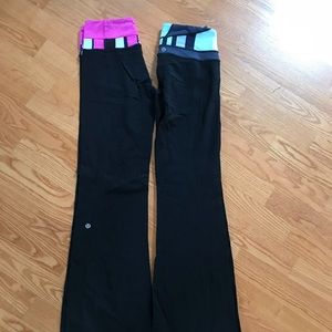 Bundle Lululemon Groove Pants Size 4